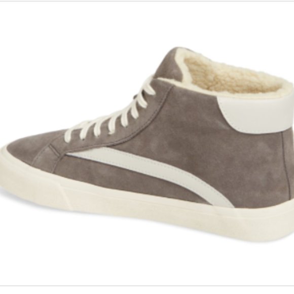 Madewell Sidewalk High Top Faux Shearling Lined main image 4